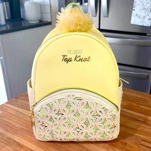 NWT- Disney Loungefly Tinkerbell Mini Backpack - Top Knot